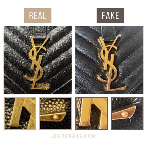 ysl kate bag real vs fake|kate ysl logo fake.